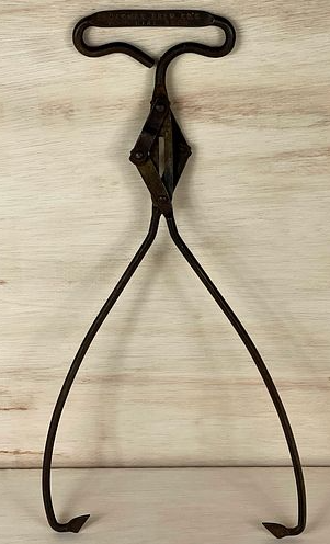 1910 Broadway Brewery Imperial Beer Ice Tongs Buffalo New York