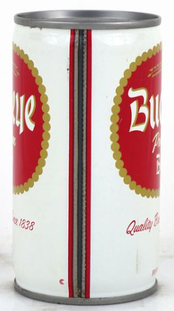 1974 Buckeye Premium Beer 12oz Flat Top Can Milwaukee Wisconsin