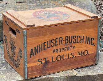1976 Budweiser Beer (1880s Logo) St. Louis Missouri