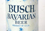 1961 Busch Bavarian Beer 16oz One Pint Flat Top Can Los Angeles California