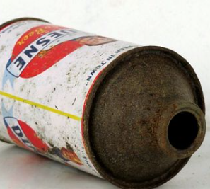 1952 Duquesne Beer 12oz High Profile Cone Top Can Pittsburgh Pennsylvania