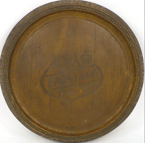 1961 Falstaff Beer barrel-end St. Louis Missouri