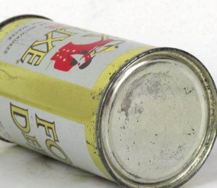 1960 Fox DeLuxe Beer (Full) 12oz Flat Top Can Waukesha Wisconsin