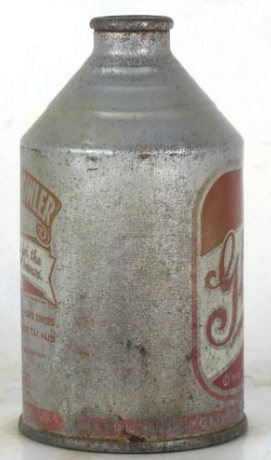 1946 Gluek’s Beer 12oz Crowntainer Minneapolis Minnesota