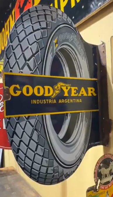 Goodyear Industria Argentina DSP Flange Sign