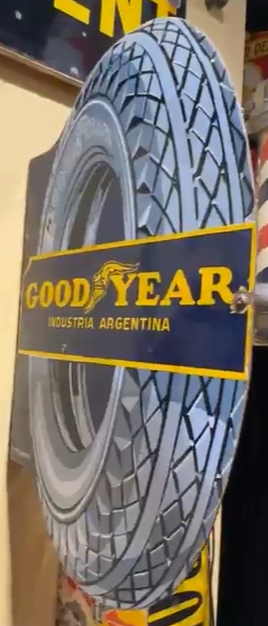 Goodyear Industria Argentina DSP Flange Sign