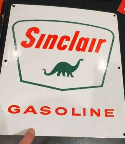 Sinclair Gasoline SSP Pump Plate
