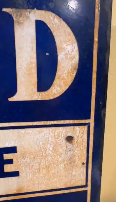 Oakland Pontiac Sales Service DSP Sign