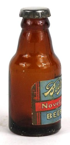 1940 Bill’s Novelty Beer Salt Shaker 3 Inch Steinie Milwaukee Wisconsin