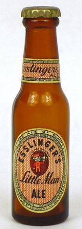1949 Esslinger’s Little Man Ale Salt Shaker 4¼ Inch Philadelphia Pennsylvania