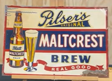 Maltcrest Brew Real Good Pilser’s Original SST Sign
