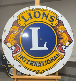 Lions International SSP Sign