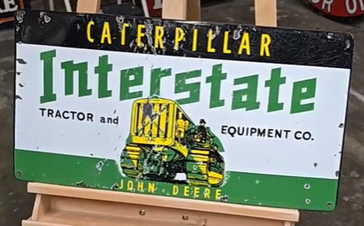 Caterpillar John Deere Interstate Tractor and Equipment Company SSP Sign