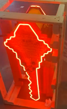 Key 36 Inch DST Neon Trade Sign