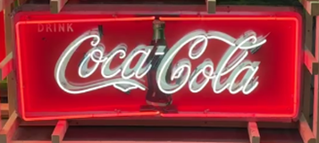 Drink Coca-Cola with Bottle SST Neon Sign