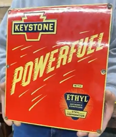 Keystone Powerfuel Ethyl SSP Red Pump Plate