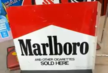 Marlboro Cigarettes Sold Here DST Flange