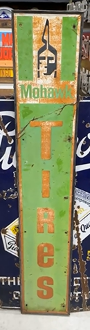 Mohawk Tires SST Vertical Sign