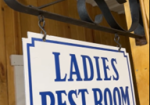 Ladies Rest Room Mens Rest Room DSP Sign Set