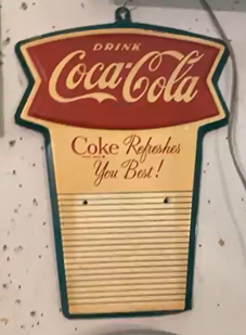 Coca-Cola Coke Refreshes You Best Calendar Holder