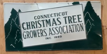 Connecticut Christmas Tree Growers Association SST Embossed Sign