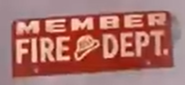 Fire Department Member SST License Plate Topper