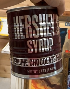 Hershey Genuine Chocolate Flavor Syrup 8 Pound Can