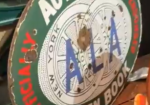 New York Automobile Association ALA Greenbook DSP Oval Sign