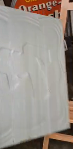 7Up Sold Here SST Embossed Sign