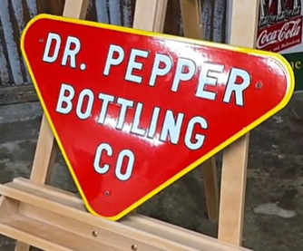 Dr. Pepper Bottling Co SSP Truck Door Sign