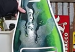 7Up Convex Die Cut SST Bottle-Shaped Sign