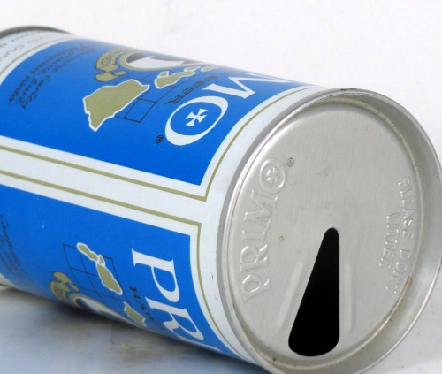 1974 Primo Hawaiian Beer 12oz Ring Top Can Honolulu Hawaii