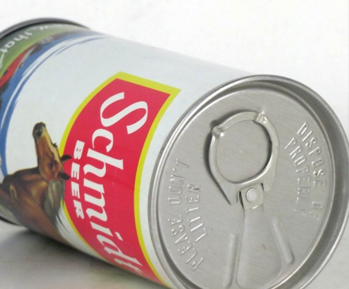 1969 Schmidt Beer (Palomino Horses) 12oz Ring Top Can Saint Paul Minnesota