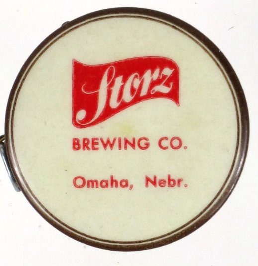 1955 Storz Beer Tape Measure Omaha Nebraska