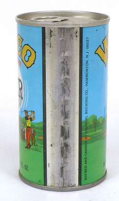 1969 Wilco Premium Beer 12oz Ring Top Can Hammonton New Jersey