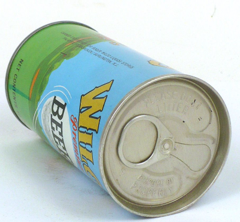1969 Wilco Premium Beer 12oz Ring Top Can Hammonton New Jersey