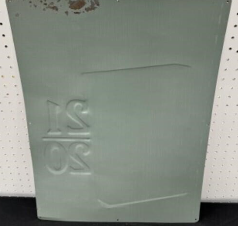 Chesterfield Cigarettes Embossed SST Sign