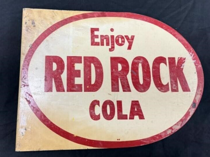 Red Rock Cola DST Flange Sign