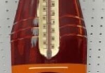 Hires SST Bottle-Shaped Convex Die Cut Tube Thermometer
