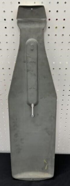 Hires SST Bottle-Shaped Convex Die Cut Tube Thermometer