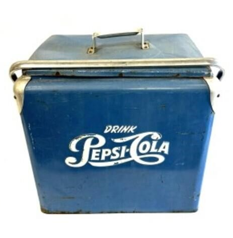 Drink Pepsi Cola Progress Embossed Picnic Cooler
