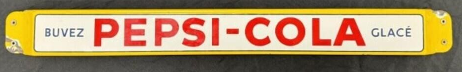 Buvez Pepsi Cola Glace French Porcelain Door Push