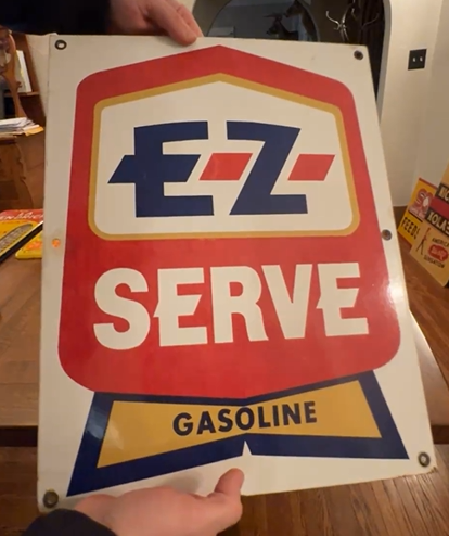E-Z Serve Gasoline SSP Pump Plate