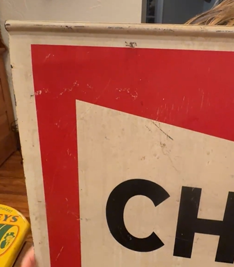 Champion Spark Plugs Dependable DST Hanging Sign Rolled Top Edge