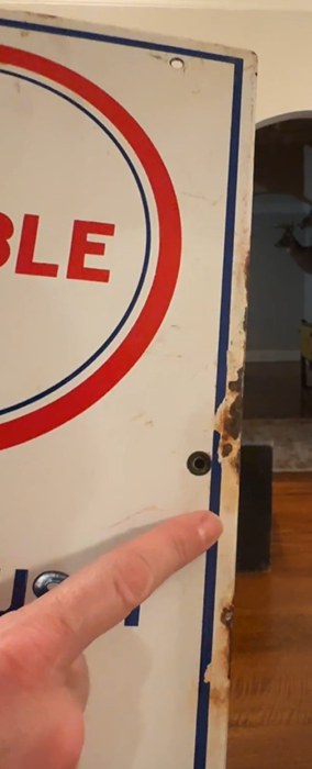 Humble Gasoline Continuously Improved SSP Pump Plate