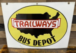 Trailways Bus Depot DSP Sign