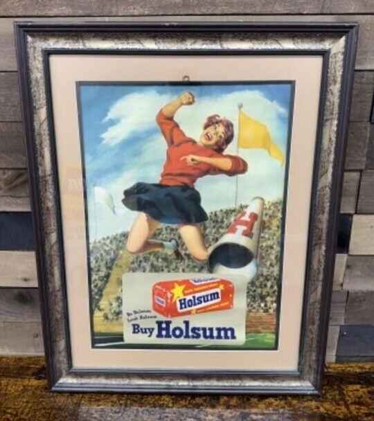 Holsum Bread Framed Advertisement