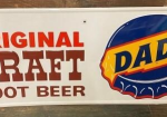 Dad’s The Original Draft Root Beer Embossed SST Sign