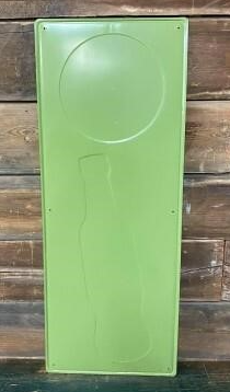 Green Spot Orange Embossed SST Sign