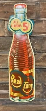 Real Tang Die Cut Bottle SST Sign